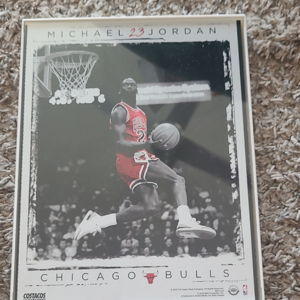 Michael Jordan Chicago Bulls  Framed Poster